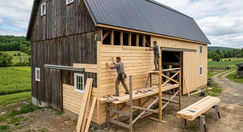 Barn Siding Installation in Lake City, FL