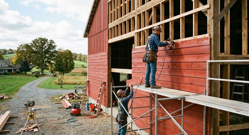 Barn Siding Replacement in Lake City, FL