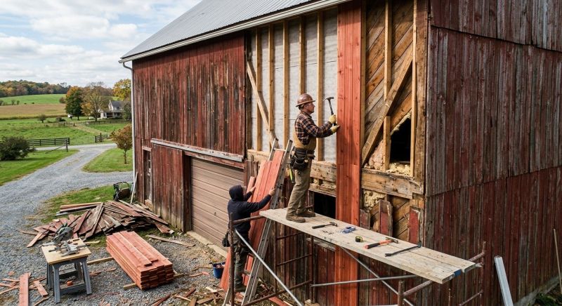 Barn Siding Replacement in Lake City, FL