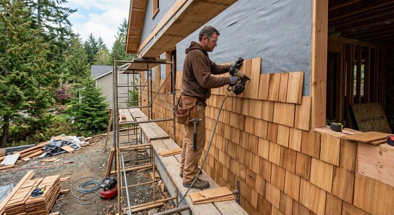 Cedar Siding Installation in Lake City, FL