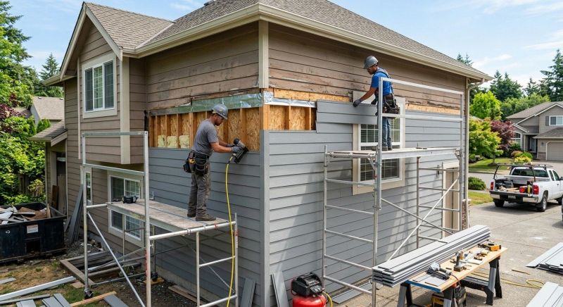 Cement Siding Replacement in Branford, FL