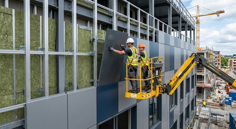 Facade Cladding Installation in Lake City, FL