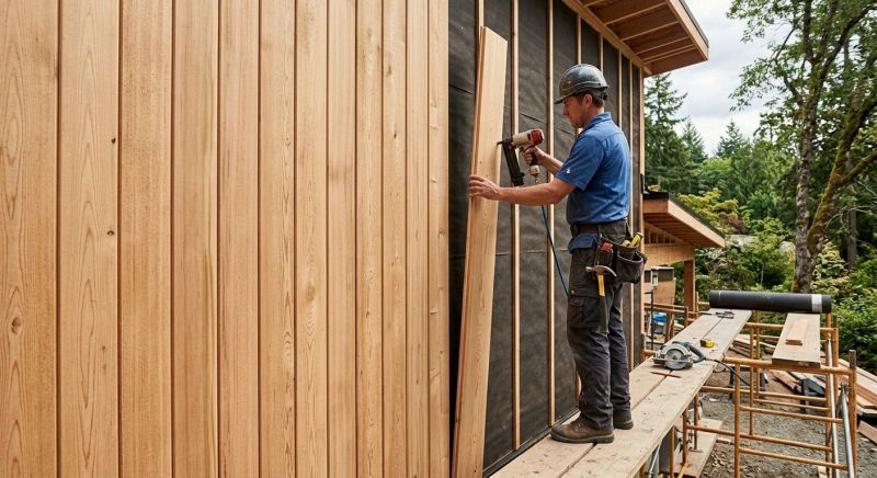 Faux Wood Siding Installation in Lake City, FL
