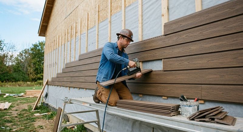 Faux Wood Siding Installation in Lake City, FL