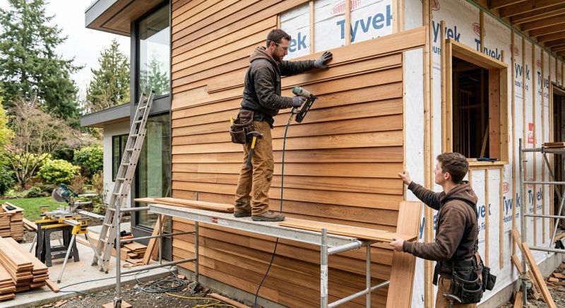 Hardwood Cladding Installation in Lake City, FL
