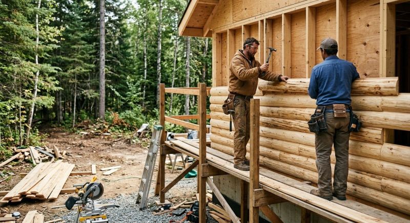 Log Siding Installation in Lake City, FL