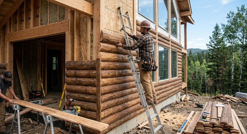 Log Siding Installation in Lake City, FL