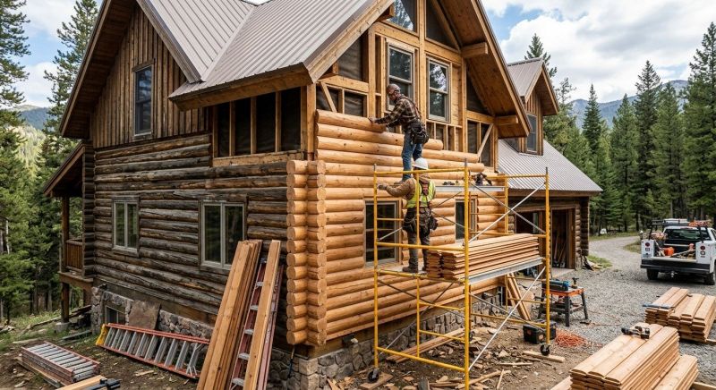 Log Siding Replacement in Lake City, FL