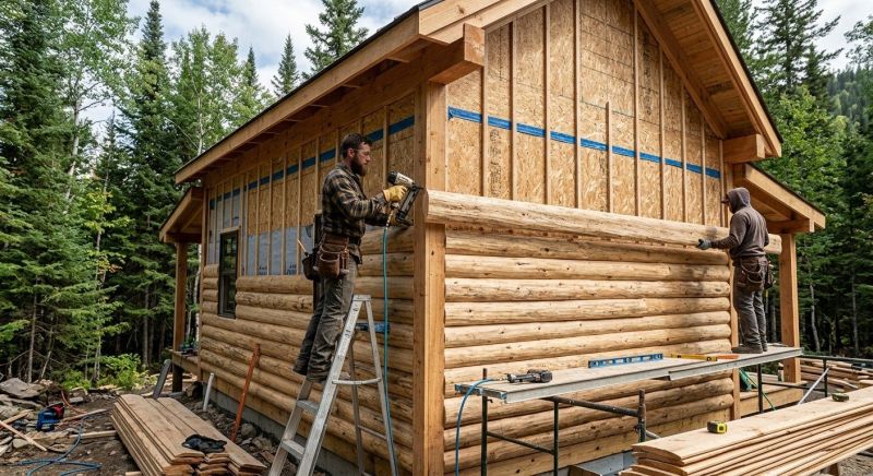 Log Siding Replacement in Lake City, FL