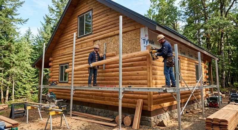 Log Siding Replacement in Lake City, FL
