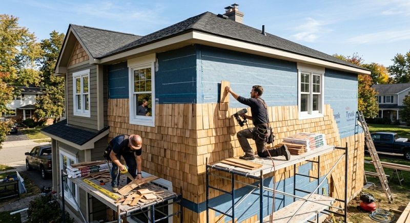 Shingle Siding Installation in Lake City, FL