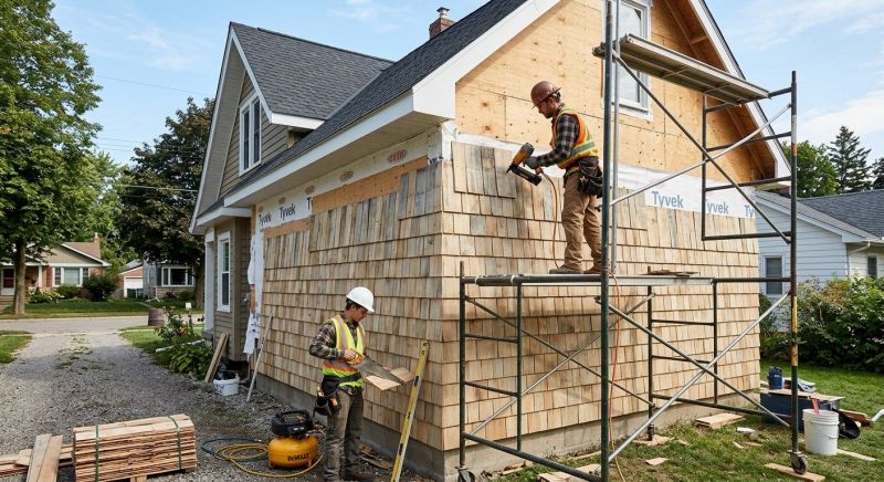Shingle Siding Installation in Lake City, FL