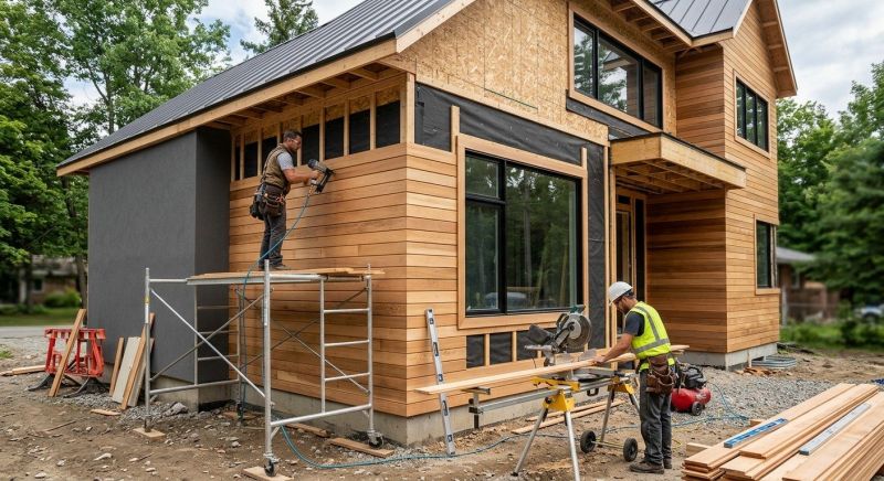 Wood Barn Siding Installation in Lake City, FL