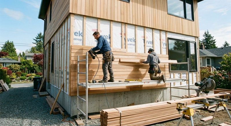 Wood Cladding Installation in Branford, FL