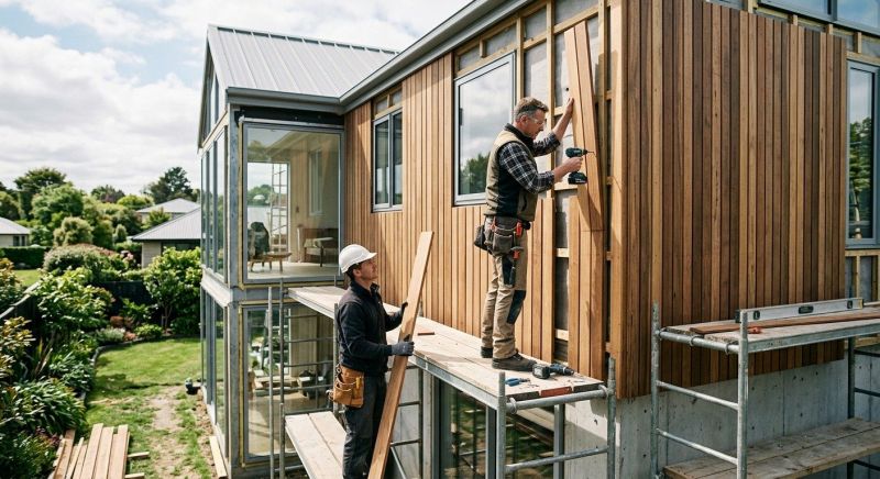 Wood Cladding Installation in Branford, FL