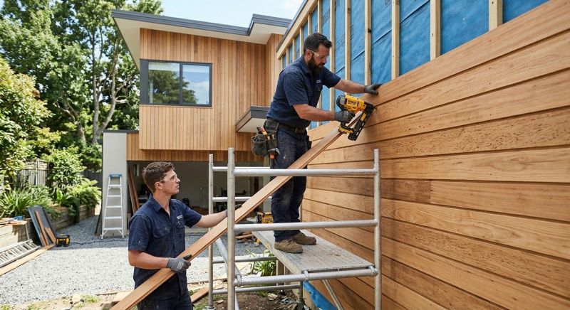 Wood Cladding Installation in Branford, FL