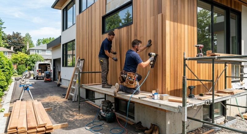 Wood Plank Siding Installation in Lake City, FL