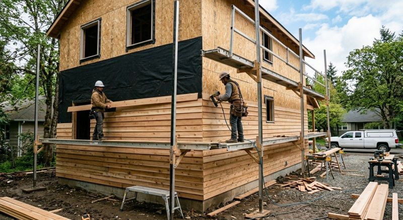 Wood Siding Installation in Branford, FL