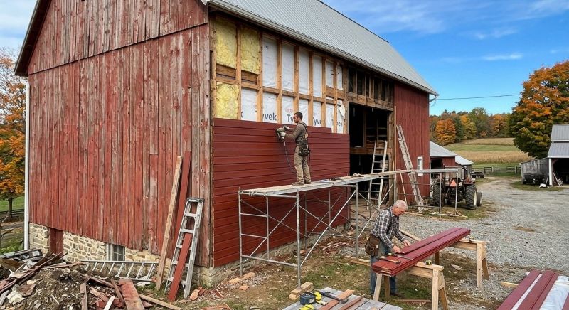 Barn Siding Replacement in Branford, FL